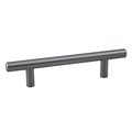 Crown 6" Bar Cabinet Pull with 3-3/4" Center to Center Satin Nickel Finish CHP1096SN